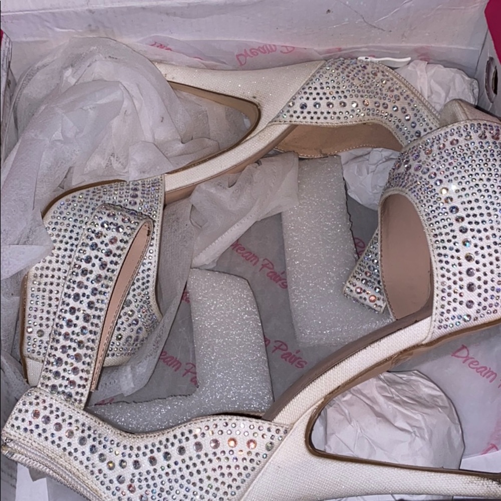 Rhinestone / glitter dream Paris heels